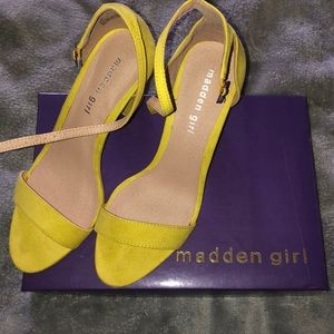 Yellow heels